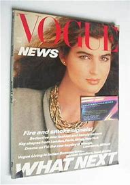 Image result for August 1980 Vogue Magazine