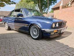 Image result for BMW E30 Blue Convertible