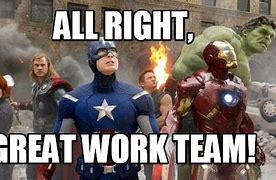 Image result for Avengers Team Work Meme