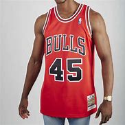 Image result for Chicago Bulls T-Shirt Jersey with Lines Red Black and White