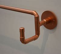 Image result for Copper Towel Rack