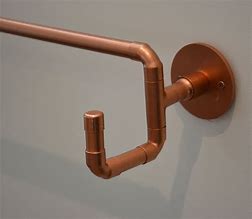 Image result for Copper Towel Bar