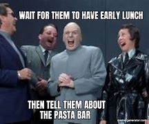 Image result for Early Lunch Meme