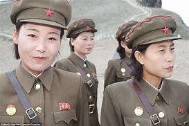 Image result for North Korean Female Army