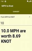 Image result for 1 Knot to Mph