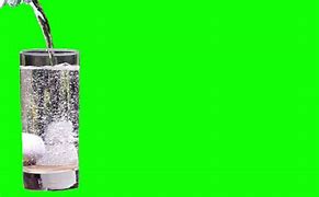 Image result for Green Screen of Glass of Water
