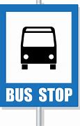 Image result for Bus Stop Sign Clip Art