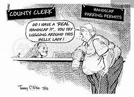 Image result for Funny Parking Permit Political Cartoon