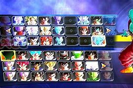 Image result for Dragon Ball Xenoverse 2 Character List