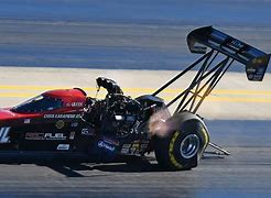 Image result for NHRA Top Fuel Dragster Engine Blown