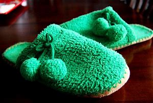 Image result for Funny Fuzzy Slippers