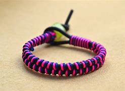Image result for Bracelets Made with Leather Cord