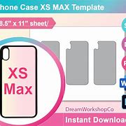 Image result for iPhone XS Phone Case Template