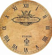Image result for Free Printable Antique Clock Faces