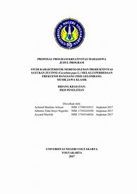Image result for Contoh Proposal Penelitian Opsi