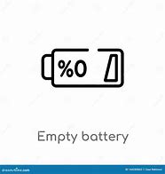 Image result for Empty Battery Vector