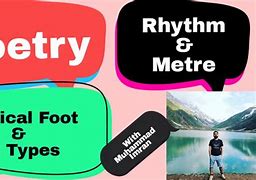 Image result for Types of Metrical Feet