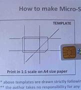 Image result for Sim Card Template