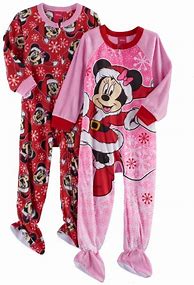 Image result for Kids Disney Christmas Pajamas