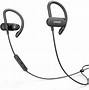 Image result for Person Wearing Earbuds with Ear Hooks