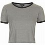 Image result for White T-Shirt with Black Sleeves