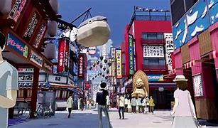 Image result for Persona 5 City Tokyo