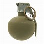 Image result for M67 Grenade Side View
