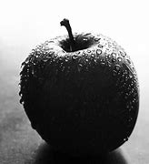 Image result for Apple Fruit Black and White