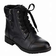 Image result for Women's Lace Up Boots Leather