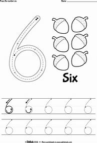 Image result for Six Number Handwriting