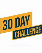 Image result for 30 Days Challange PNG