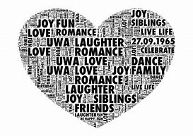 Image result for Heart Word Collage