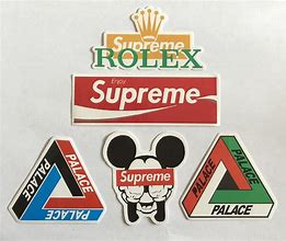 Image result for Green Supreme Sticker