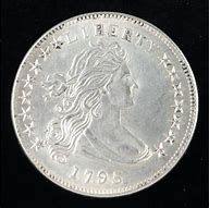 Image result for 1795 Draped Bust Silver Dollar