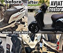 Image result for Aviator Scooty Modified