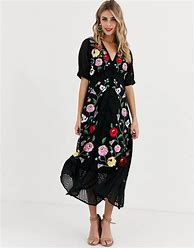 Image result for Free People Cream Embroidered Maxi Dress