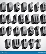 Image result for 3D Dimensional Letters
