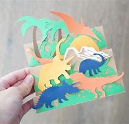 Image result for Dinosaur Papercraft