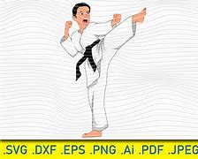 Image result for Karate Boy SVG