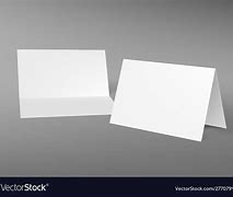 Image result for Blank Half-Fold Card