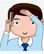 Image result for Boy Brush Hair Clip Art