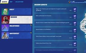 Image result for Fortnite Chapter 3 Season 1 Challenges Menu