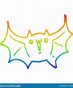 Image result for Rainbow Bat Cartoon