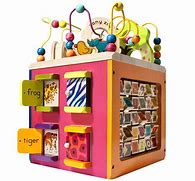 Image result for Wooden Cube Toy