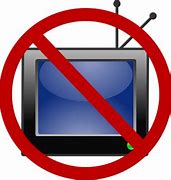 Image result for No TV Ban Sign