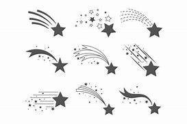 Image result for Free Tail of a Shooting Star Template