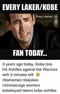 Image result for Lakers Warriors Meme