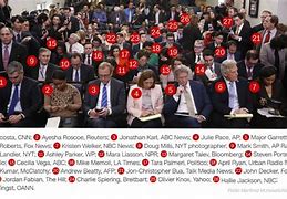 Image result for White House Press Seating-Chart