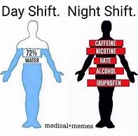Image result for Day Shift versus Night Shifts Meme