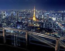 Image result for Night Tokyo Tower From Above